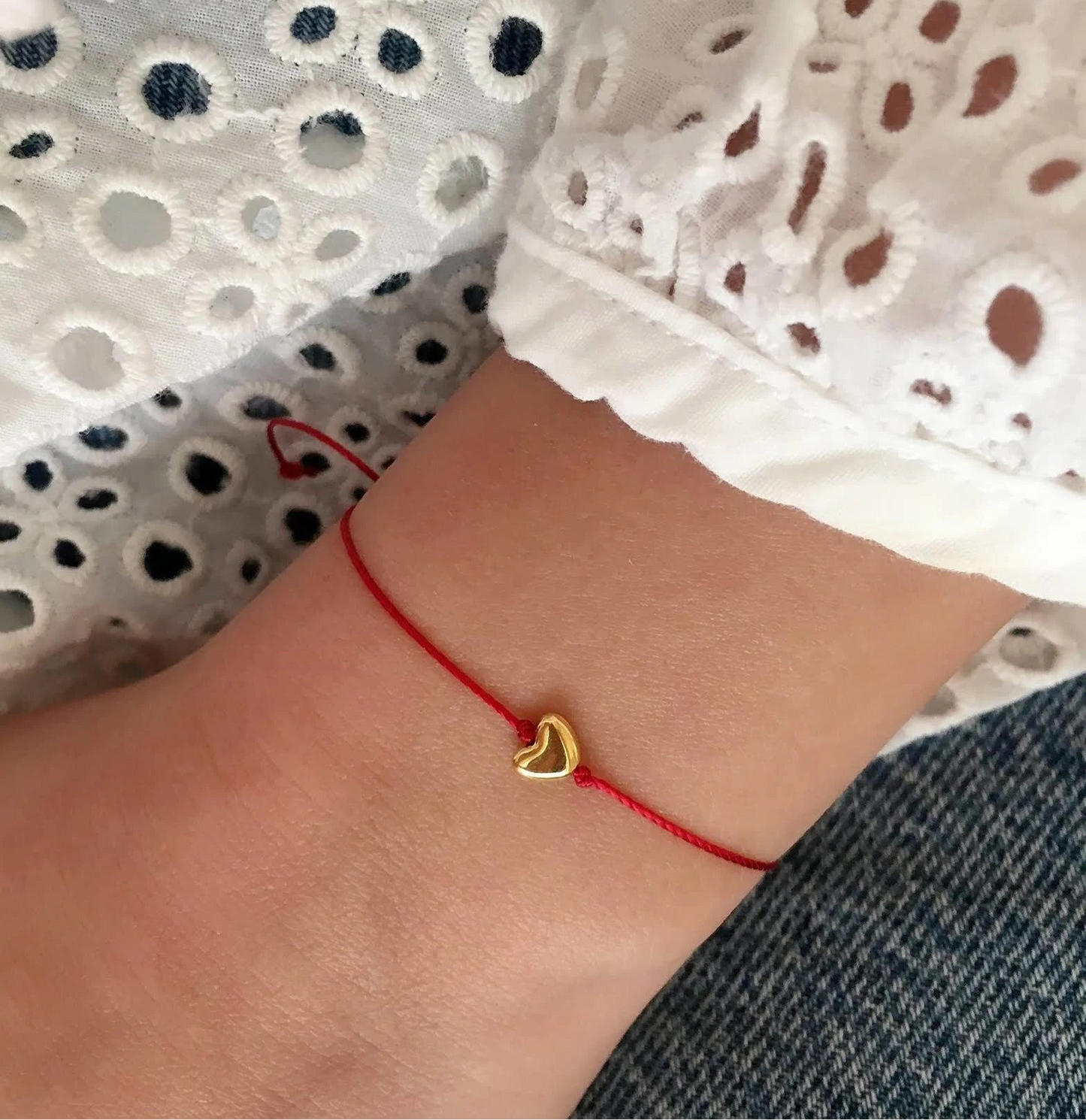 Tiny heart bracelet