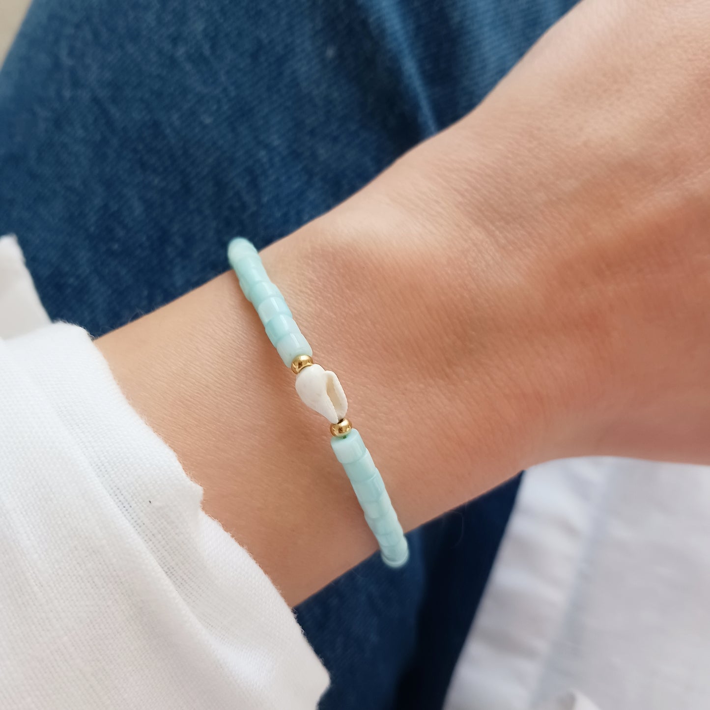 Summer shell bracelet
