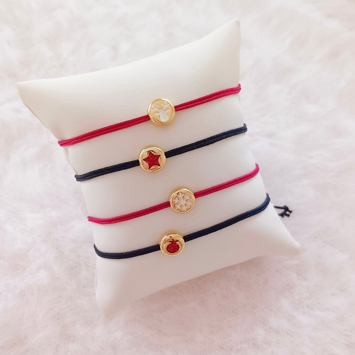 Bracelet flocon de neige d'hiver