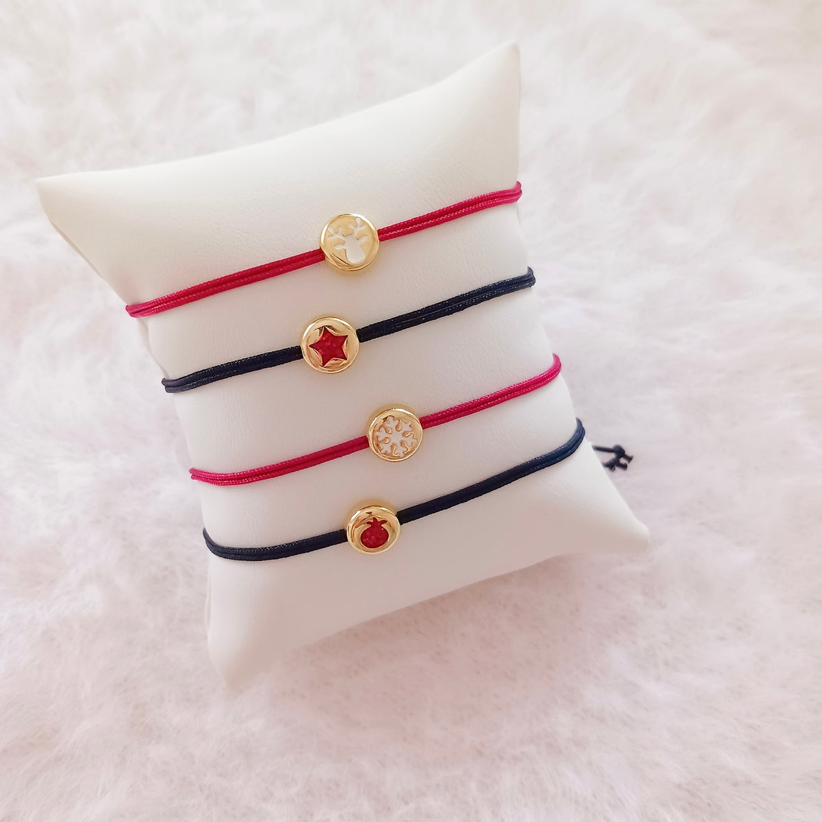 Sparkling star christmas bracelet