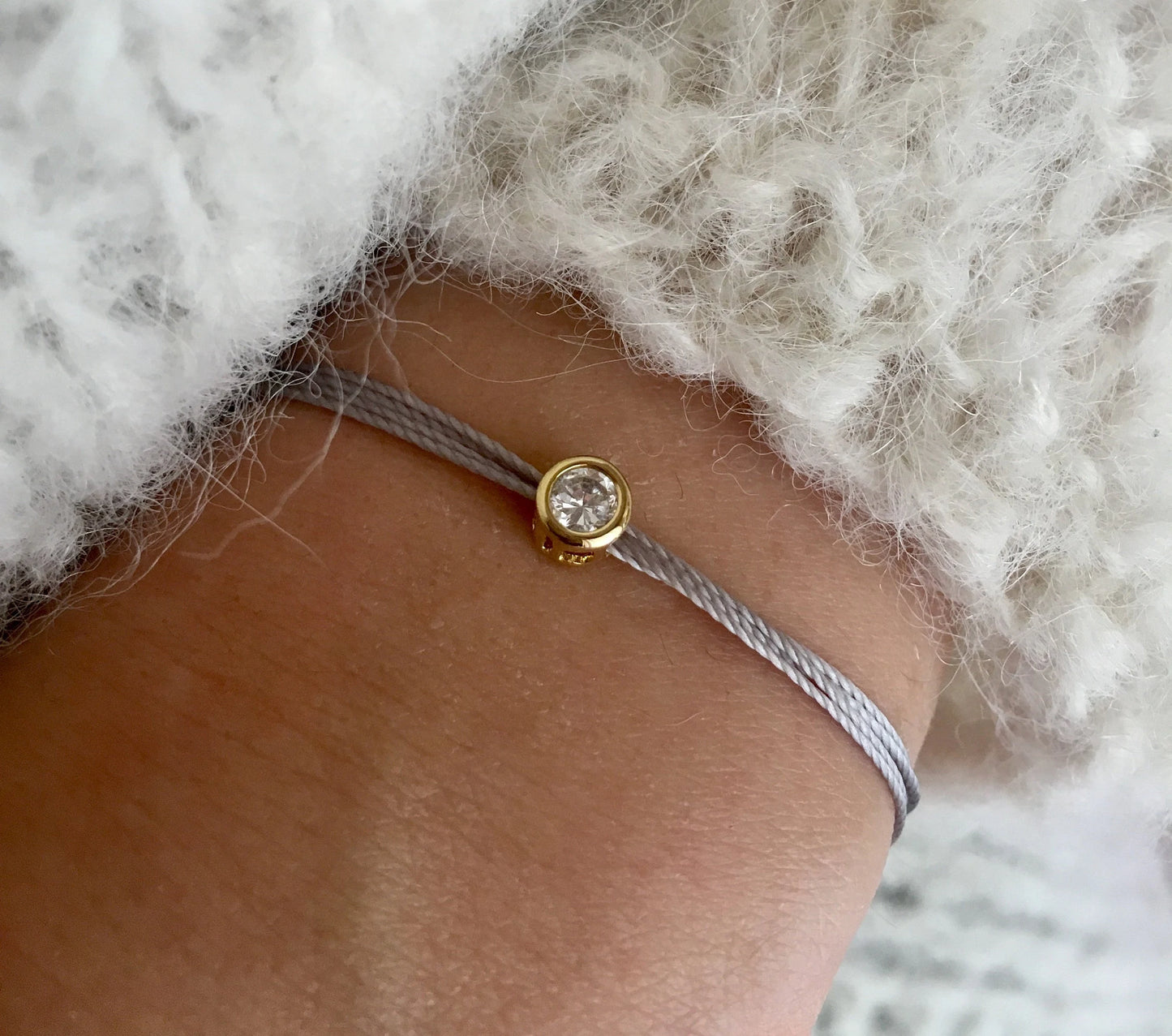 Tiny cz bracelet