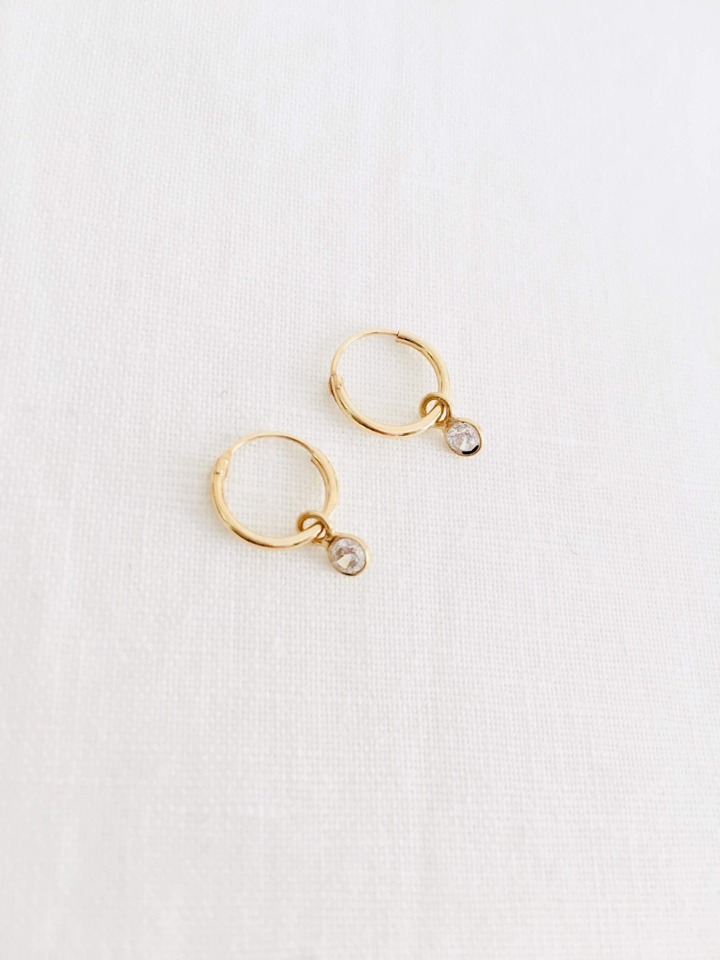 Mini hoop earrings