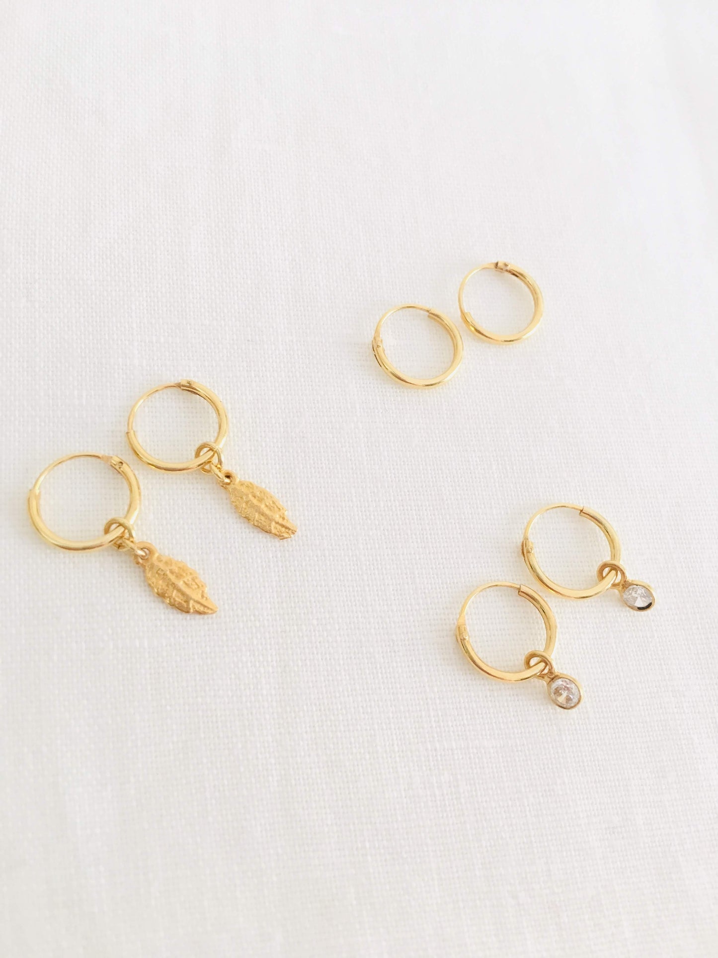 Mini hoop earrings