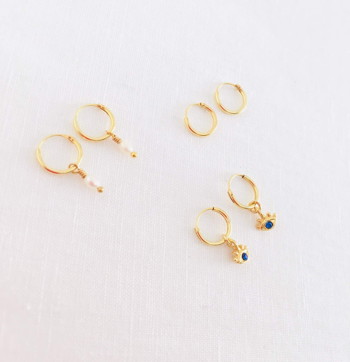 petites boucles d'oreilles créoles
