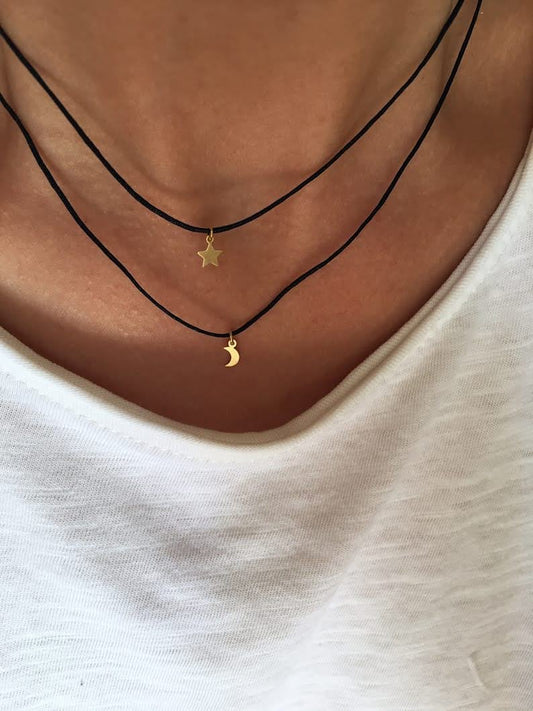 Choker star necklace
